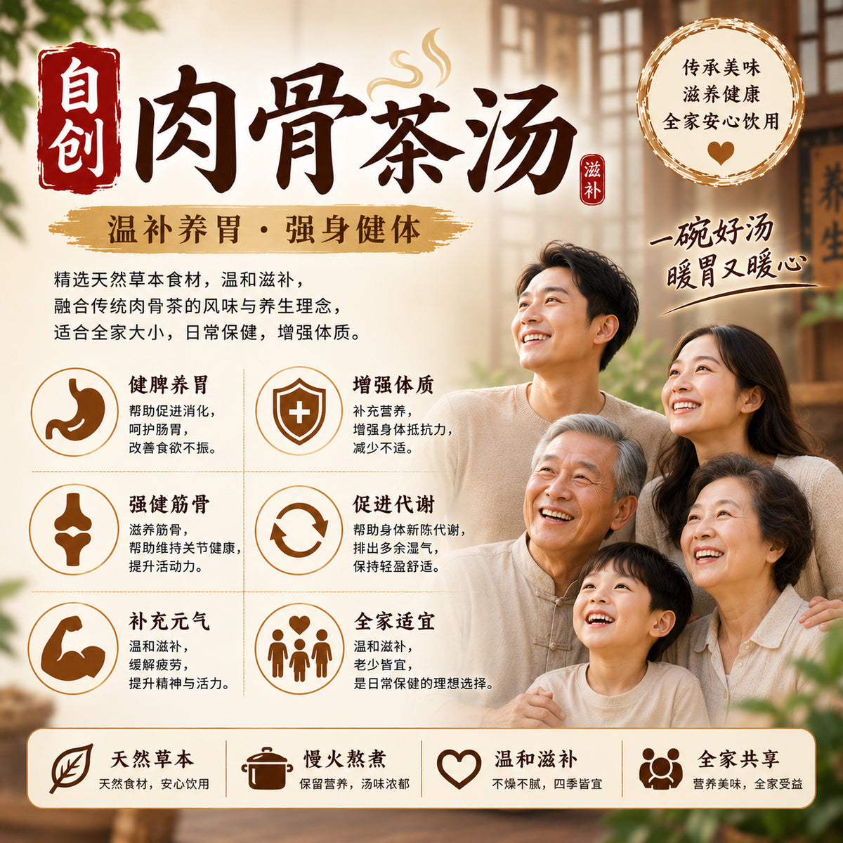 自创肉骨茶