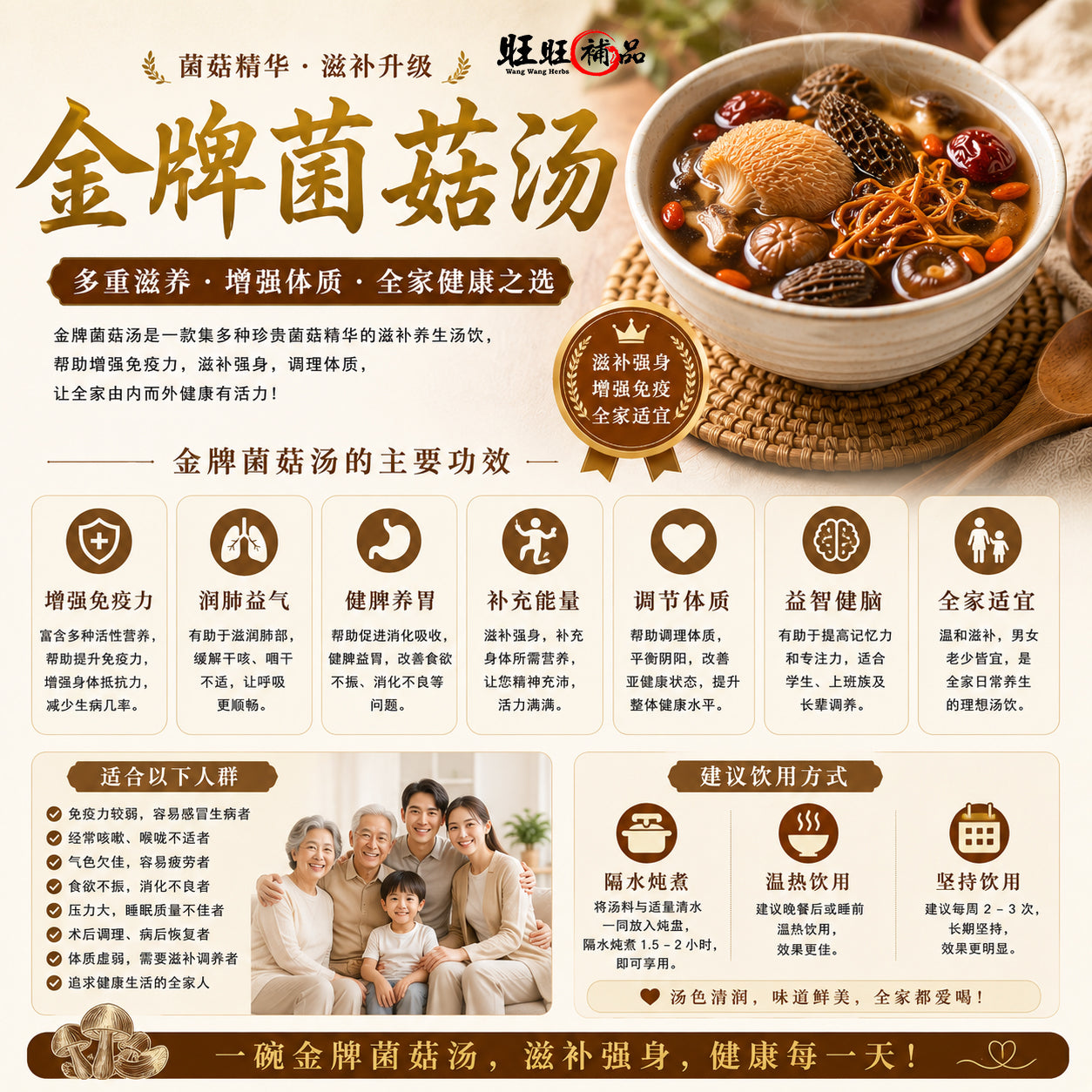 金牌菌菇汤 副图