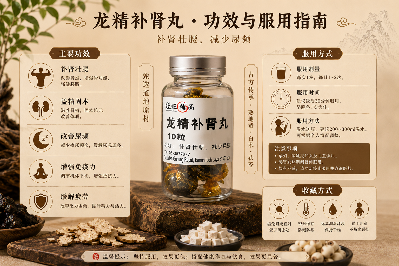 龙精补肾丸