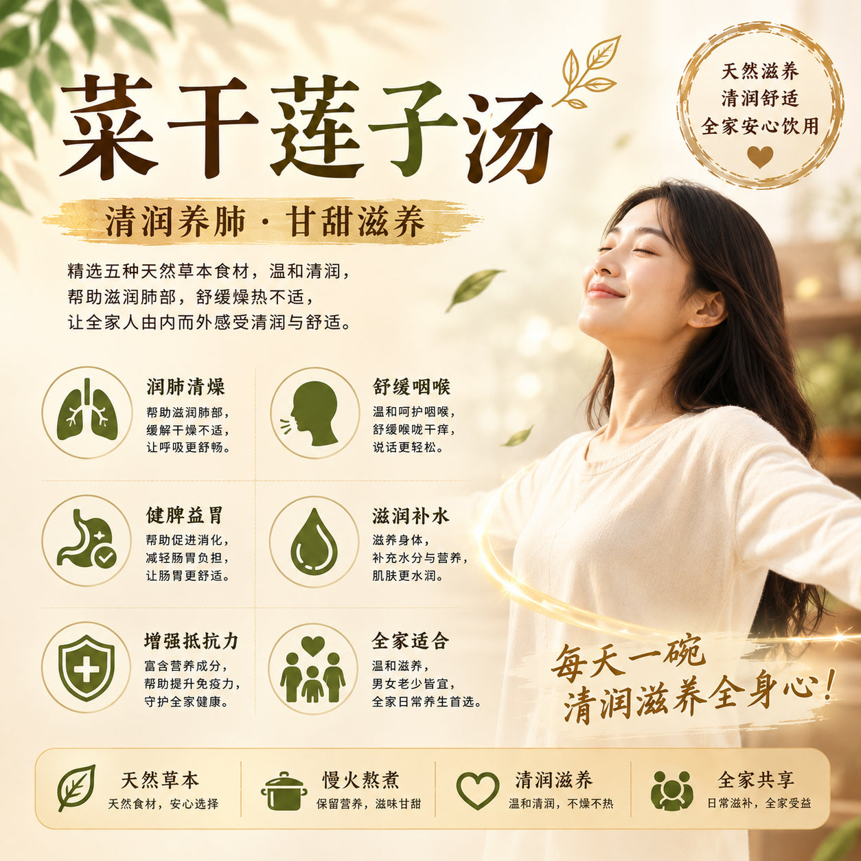 菜干莲子汤 副图