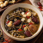 菜干莲子汤