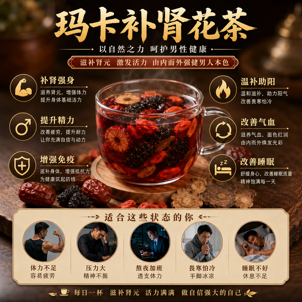 玛卡补肾茶